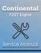 Continental F227 Engine - Service Manual Cover