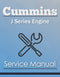 Cummins J Series Engine - Service Manual Cover