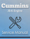Cummins JS-6 Engine - Service Manual Cover