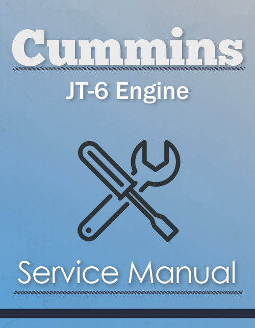 Cummins JT-6 Engine - Service Manual Cover