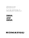 Komatsu D80A and D85A Crawler - Service Manual