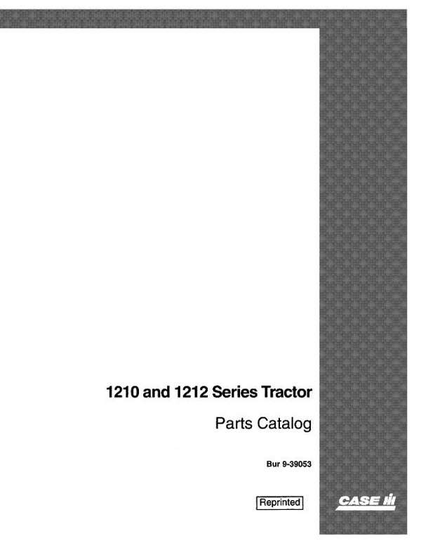 David Brown 1210 and 1212 Tractor - Parts Catalog