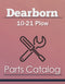 Dearborn 10-21 Plow - Parts Catalog Cover