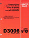 Deutz Fahr D3006 Tractor - Parts Catalog