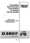 Deutz Fahr D3607 Tractor - Parts Catalog