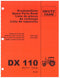 Deutz Fahr DX110 Tractor - Parts Catalog