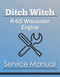 Ditch Witch R-65 Wisconsin Engine - Service Manual Cover
