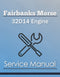 Fairbanks Morse 32D14 Engine - Service Manual Cover