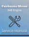 Fairbanks Morse 34B Engine - Service Manual Cover