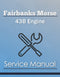 Fairbanks Morse 43B Engine - Service Manual Cover