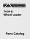 Fiat-Allis 745H-B Wheel Loader - Parts Catalog Cover