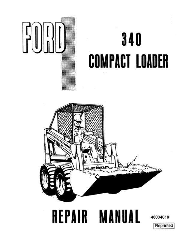 Ford 340 Skid-Steer - Service Manual