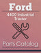 Ford 4400 Industrial Tractor - Parts Catalog Cover