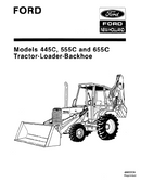 Ford 455C, 555C, and 655C Tractor Loader Backhoe - COMPLETE Service Manual