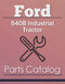 Ford 540B Industrial Tractor - Parts Catalog Cover