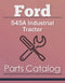 Ford 545A Industrial Tractor - Parts Catalog Cover