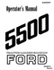 Ford 5500 Backhoe Loader Tractor Manual