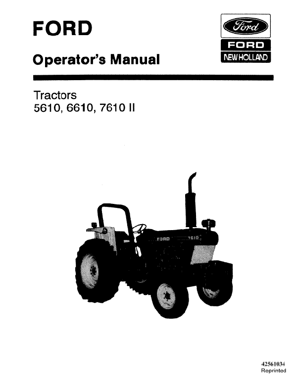 Ford 5610 6610 7610 II And 7810 Includes S Models Tractors Manual ford-5610-6610-7610-ii-and-7810-includes-s-models-tractors-manual