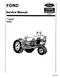 Ford 6000 Tractor - Service Manual