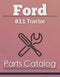Ford 811 Tractor - Parts Catalog Cover
