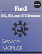 Ford 851, 861, and 871 Tractor - Service Manual