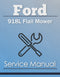 Ford 918L Flail Mower - Service Manual Cover