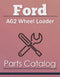 Ford A62 Wheel Loader - Parts Catalog Cover