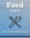 Ford CL40 CL - Service Manual Cover