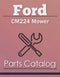 Ford CM224 Mower - Parts Catalog Cover