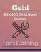 Gehl HL4400 Skid Steer Loader - Parts Catalog Cover