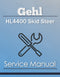 Gehl HL4400 Skid Steer - Service Manual Cover