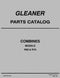 Gleaner R60 and R70 Combine - Parts Manual