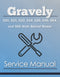 Gravely 520, 521, 522, 524, 526, 546, 564, and 566 Walk Behind Mower - Service Manual Cover