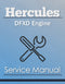Hercules DFXD Engine - Service Manual Cover