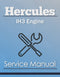 Hercules IH3 Engine - Service Manual Cover