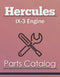 Hercules IX-3 Engine - Parts Catalog Cover