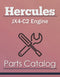 Hercules JX4-C2 Engine - Parts Catalog Cover