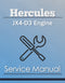 Hercules JX4-D3 Engine - Service Manual Cover