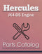 Hercules JX4-D5 Engine - Parts Catalog Cover