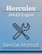 Hercules JX4-E2 Engine - Service Manual Cover