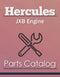 Hercules JXB Engine - Parts Catalog Cover