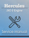 Hercules JXC-3 Engine - Service Manual Cover