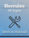 Hercules JXF Engine - Service Manual Cover