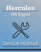 Hercules JXG Engine - Service Manual Cover