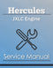 Hercules JXLC Engine - Service Manual Cover