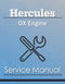 Hercules OX Engine - Service Manual Cover