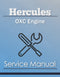 Hercules OXC Engine - Service Manual Cover