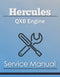 Hercules QXB Engine - Service Manual Cover