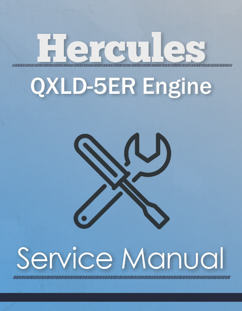 Hercules QXLD-5ER Engine - Service Manual Cover