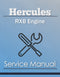 Hercules RXB Engine - Service Manual Cover